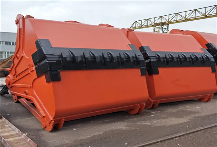 crane four wire rope grab